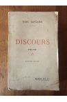 Discours 1910-1913