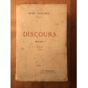 Discours 1913-1919