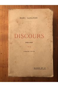Discours 1906-1909