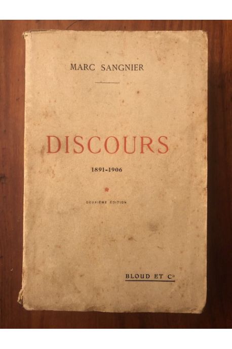 Discours 1891-1906