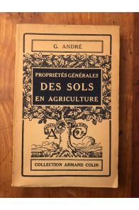 Propriétés générales des sols en Agriculture