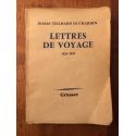 Lettres de voyage (1923-1955)