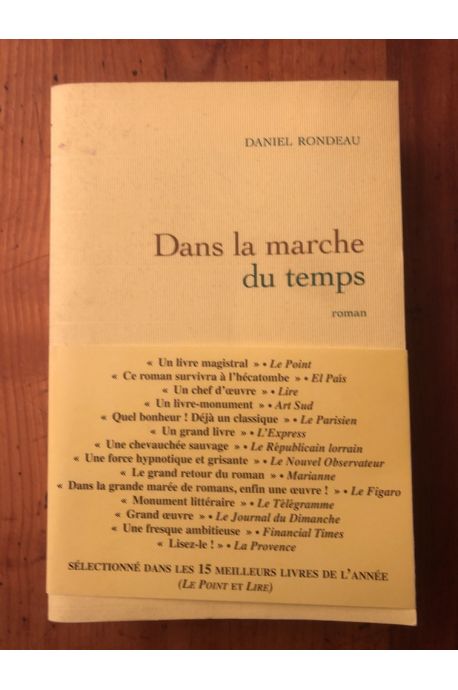 Dans la marche du temps - roman