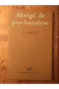 Abrégé de psychanalyse