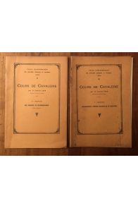 Cours de Cavalerie (2 parties, 2 volumes)