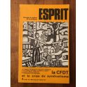 Revue Esprit Avril 1980, la CFDT et la crise du syndicalisme