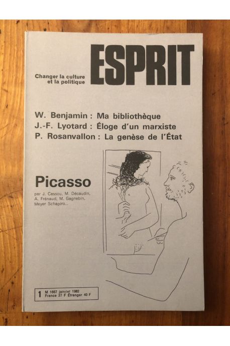 Revue Esprit Janvier 1982