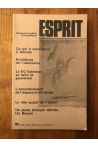 Revue Esprit Octobre 1980