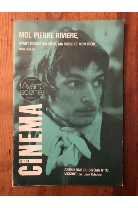 L'avant-scène cinéma N°183, Moi, Pierre Rivière, ayant égorgé ma mère, ma soeur et mon frère, de René Allio