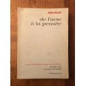 De l'acte à la pensée : essai de psychologie comparée