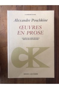Oeuvres en prose, drames, romans, nouvelles