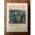 Gens de lettres, écrivains et bohèmes - l'imaginaire littéraire, 1630-1900