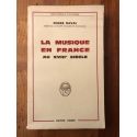 La musique en France au XVIIIè siècle