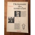 Dictionnaire des termes d'art