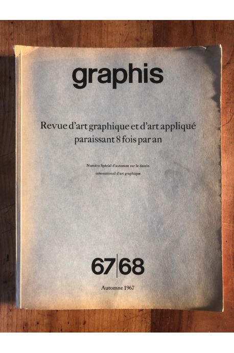 Revue Graphis 67/68, Numéro spécial d'automne sur le dessin international d'art graphique