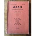 OGAM Tradition Celtique Tome XX, Fasc 1-2, N°115-116, Janvier-Mai 1968