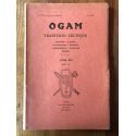 OGAM Tradition Celtique Tome XIX Fasc 1-2, N°109-110, Mars 1967