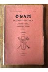 OGAM Tradition Celtique Tome XIX Fasc 1-2, N°109-110, Mars 1967