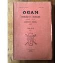 OGAM Tradition Celtique Tome XVIII Fasc 3-4, N°105-106, Juin-Août 1966