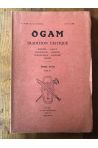 OGAM Tradition Celtique Tome XVIII Fasc 3-4, N°105-106, Juin-Août 1966