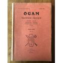 OGAM Tradition Celtique Tome XVIII Fasc 1-2, N°103-104, Janvier-Mars 1966