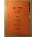 OGAM Tradition Celtique Tome XV Fasc 1, N°85, Mars 1963