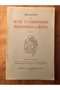 Bulletin du musée d'anthropologie préhistorique de Monaco N°4