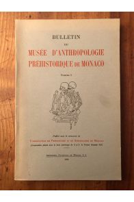 Bulletin du musée d'anthropologie préhistorique de Monaco N° 5