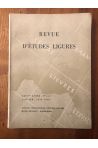 Revue d'études ligures Janvier-Juin 1958