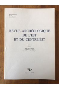Revue archéologique de l'Est et du Centre-Est 1989 Tome 40 Fasc 1