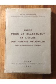 Code pour le classement et l'étude des poteries médiévales (Nord et Nord-Ouest de l'Europe)