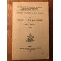 Le roman de la rose tome 1, publié par Félix Lecoy