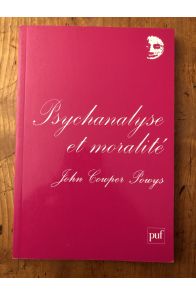 Psychanalyse et moralié