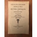 Oeuvres poétiques II : Recueils de sonnets - Edition critique publiée par Henri Chamard