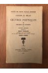 Oeuvres poétiques II : Recueils de sonnets - Edition critique publiée par Henri Chamard