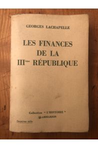 Les finances de la Troisième République
