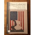 Critique et subversion dans la pensée contemporaine américaine, Dialogues