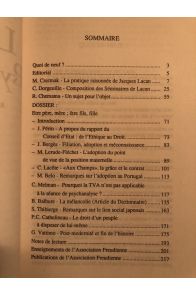 Le Discours Psychanalytique Févier 1989