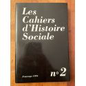 Les cahiers d'Histoire Sociale Numéro 2