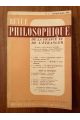 Revue philosophique de la France et de l'Etranger Janvier-Mars 1969