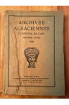 Archives alsaciennes d'histoire de l'Art, Septième année, 1928