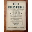 Revue philosophique de la France et de l'Etranger Janvier-Mars 1957