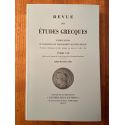 Revue des études grecques Juillet-Décembre 2012, Tome 125