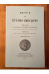 Revue des études grecques Juillet-Décembre 2012, Tome 125