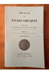 Revue des études grecques Juillet-Décembre 2005, Tome 118