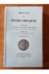 Revue des études grecques Juillet-Décembre 2011, Tome 124