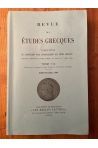 Revue des études grecques Juillet-Décembre 2001, Tome 114