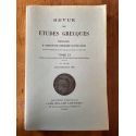 Revue des études grecques Juillet-Décembre 1989, Tome CII