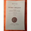 Revue des études grecques Janvier-Juin 1995, Tome 108