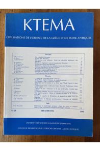 Ktema 1995 Numéro 20